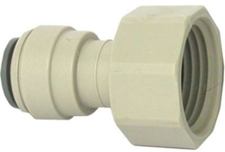 John Guest přípojka na výtokový kohoutek 3/8" vnitřní závit x 3/8" hadička