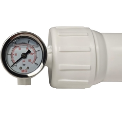 Manometr na obal membrány 1/8" - 1/4"